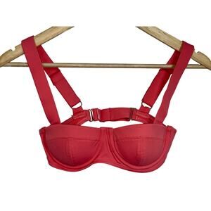TA3 Coral Women's Underwire Bikini Top with Adjustable Straps Pushup